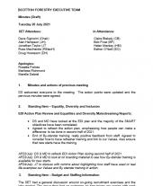 SET minutes - 20 July 2021